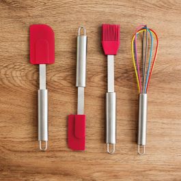 Quid Espátula Grande Renova Silic Negro Plástico 25x5x2 cm