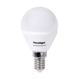 Panasonic-Panalight LDGHV5L27CFE142EPL-ECO-4x Lámpara LED Esférica Frost E14 4W 2700K Pack 4