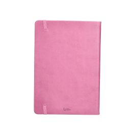 Agenda Encuadernada Liderpapel Mykonos A5 2025 Dia Pagina Color Rosa Papel 70 gr