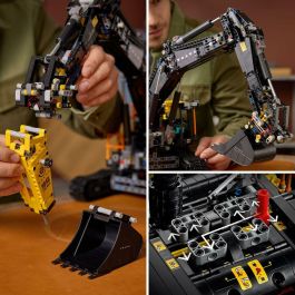 LEGO 42215 Technic Excavadora Híbrida Volvo EC500 - Set de Construcción Detallado para Adultos