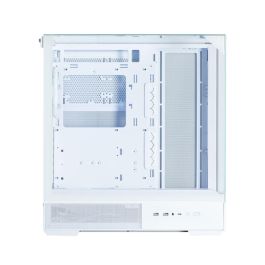 Zalman P40 Prism White Midi Tower PC, Caja de ordenador Blanco, Panel de vidrio templado, Iluminación RGB