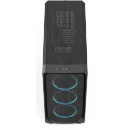 Fractal Design Meshify 3 XL Midi Tower Negro RGB Vidrio Templado Tintado