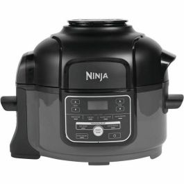 Ninja OP100EU Foodi Multicooker 6 en 1: Freidora de Aire, Cocción a Presión, Vapor, Horno, Recalentar - 4.7L Negro