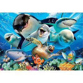Puzzle 100 piezas selfie bajo el agua Puzzle 100 piezas selfie bajo el agua