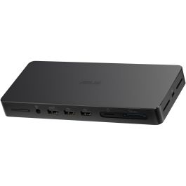 ASUS DC500 Triple 4K Thunderbolt 4 Dock USB-C con 96W Power Delivery, Soporte para 3 Monitores y Lector de Tarjetas