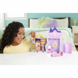 Disney Princess JDP61 - Torre de Rapunzel Historias Apilables - Set de Muñecas Princesas Disney