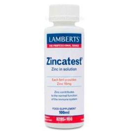 Lamberts Zincatest Líquido 100ml. Suplemento de Zinc para Sistema Inmunitario, Protección Celular y Huesos Precio: 15.6899996. SKU: B1ARJJA3NF