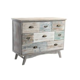 DKD Home Decor Cajonera Cottage Aged Gris Multicolor 100 x 40 x 80 cm Precio: 269.98999951. SKU: B1BF73C7NW