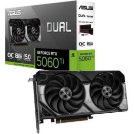 ASUS -RTX5060TI-O8G Tarjeta Gráfica NVIDIA GeForce RTX 5060 Ti 8GB GDDR7 PCIe 5.0 Dual Fan 7680x4320p 3xDP HDMI Precio: 422.95000055. SKU: B1FWNWSCL8