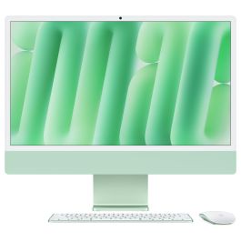 Apple iMac 24inch 4.5K Retina M4 chip 10core CPU 10core GPU 24GB 512GB SSD Verde Precio: 2331.49999984. SKU: B1G8NEWPG7
