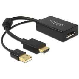 DELOCK Adapterkabel HDMI-A Stecker > Displayport 1.2 Buchse schwarz Precio: 66.2354. SKU: B1JBFRXY8P