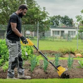 Powerplus POWEG72000 - Cultivador eléctrico 1050 W con 4 cuchillas