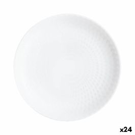 Plato de Postre Luminarc Pampille Blanco Vidrio (19 cm) (24 Unidades) Precio: 62.50000053. SKU: S2707303