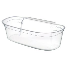 Cubo para la Basura Gondol_G-550 Transparente Blanco Plástico Precio: 2.6899994. SKU: S3601631