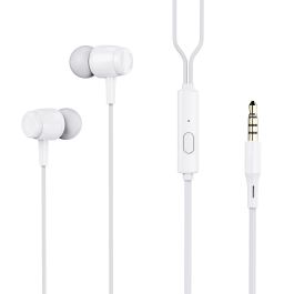 Auriculares de Botón Contact IPX3 Blanco