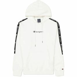 Sudadera con Capucha Hombre Champion Blanco