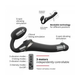 Dildo Strap-on-me 6017364 Negro L Dildo Strap-on-me 6017364 Negro L
