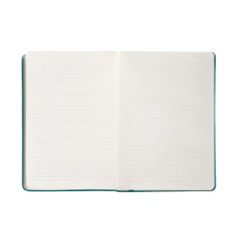 Antartik Cuaderno A4 Tapa Dura Hojas Rayas Verde Aguamarina 100 Hojas 80gr FSC