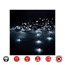 Edm Cortina icicle easy-connect 2x0,5m 12 tiras blanco frío 30v interior-exterior IP44 0,72w