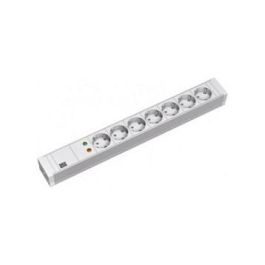 Bachmann Basic Regleta de Enchufes, 48.3 cm (19"), 7 Salidas Schuko (Tipo F), Cable 2 m, Color Gris, Material Plástico, 2 Polos Precio: 89.298. SKU: B1DP76C2CW