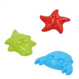 Color Baby Pala Playa con 3 Moldes en Red 39 cm - Modelos Surtidos