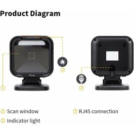Equip Lector Código Barras 351028 Omnidireccional 2D