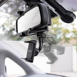 Soporte de Smartphone para Espejo Retrovisor Stropp InnovaGoods Soporte de Smartphone para Espejo Retrovisor Stropp InnovaGoods