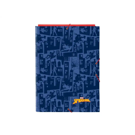 Safta Carpeta de Cartón Folio con Gomas y Solapas, Colección Spiderman Precio: 8.5668. SKU: B1E3SV9VT9