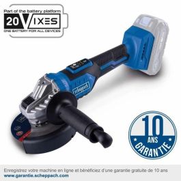 Scheppach Amoladora Angular sin Escobillas 20V IXES 125 mm BC-AG125-X sin Batería ni Cargador