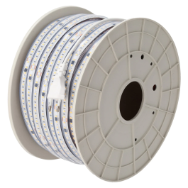 Tira LED SMD 2835 Free Driver 16W/M 1600Lm/M 220VAC IP65 3000ºK Rollo 50M