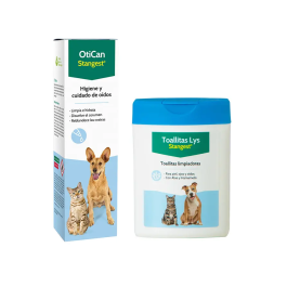 Stangest Pack Otican Oidos + Toallitas Higienicas Lys 40 Unidades para Perros y Gatos Precio: 10.89. SKU: B194SLHDZ8