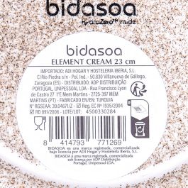 Plato Hondo Porcelana Element Hydrozero Bidasoa 23 cm (6 Unidades)