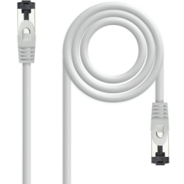 Nanocable 10.20.2000-L30 Cable de Red RJ45 SSTP Cat.8.1/ 40 Gbps/ 2 GHz/ OFC AWG26/ LSZH/ 30cm/ Gris