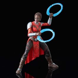 Hasbro Marvel Legends Series Figura de Nakia, Personaje de Pantera Negra, Mide 15 cm, Incluye 2 Armas