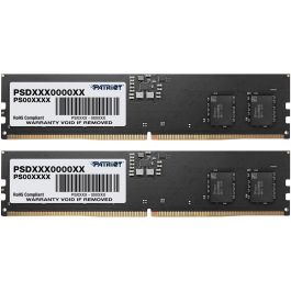 Patriot PSD516G480081 DIMM 16 GB DDR5 4800 MHz 288-pin, Memoria RAM para PC, Negro
