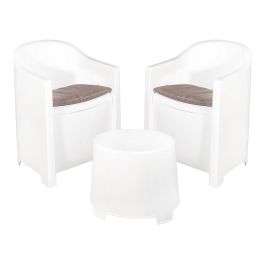 Conjunto jardin luna 3 piezas blanco Precio: 130.78999989. SKU: B1GE3A34ZV