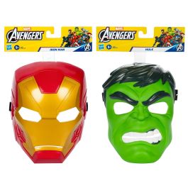 Pack 2 Máscaras Marvel Iron Man Y Hulk G0436 Hasbro