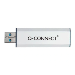 Q-connect Memoria USB Flash 16 GB 3.0 Retráctil Plateada