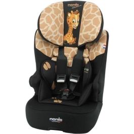 Silla de coche NANIA RACE I FIX isofix 76-140 cm R129 de 3 a 10 años Reposacabezas regulable Base basculante Marrón Fabricación francesa Silla de coche NANIA RACE I FIX isofix 76-140 cm R129 de 3 a 10 años Reposacabezas regulable Base basculante Marrón Fabricación francesa