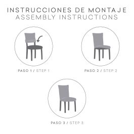 Funda para Silla Eysa BRONX Terracota 50 x 55 x 50 cm 2 Unidades Funda para Silla Eysa BRONX Terracota 50 x 55 x 50 cm 2 Unidades