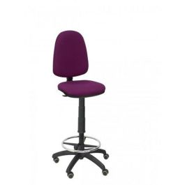 Taburete Piqueras Y Crespo Ayna Ergonomico Mecanismo De Contacto Permanente Regulable En Altura Y Aro Reposapies Ruedas De Parquet Asiento Y Respaldo Tapizados Bali Morado Precio: 203.49999978. SKU: S5702428