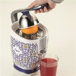 Ariete Exprimidor Capri de diseño retro, acabado en metal, 2 conos y mango a presión Ariete Exprimidor Capri de diseño retro, acabado en metal, 2 conos y mango a presión