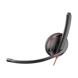 HP Blackwire 3225 3200 Series Auriculares Estéreo con Micrófono USB-C y Jack 3.5mm, Adaptador USB-C/A