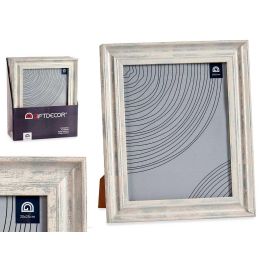 GIFTDECOR Portafotos Efecto Madera Plata 20x25 cm (Set de 24) Precio: 115.59000046. SKU: S3609099