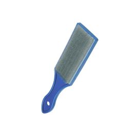 Mota Herramientas Cepillo de acero inoxidable F1100 para limpiar limas, 230 mm