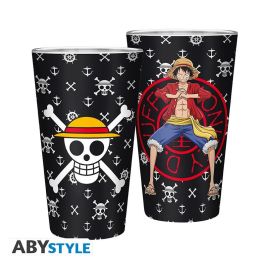 ABYstyle Vaso One Piece Luffy 400ml - Pack de 2 Vasos de Vidrio Grandes con Diseño Oficial del Capitán Sombrero de Paja Precio: 11.49999972. SKU: B14FAXLFLT
