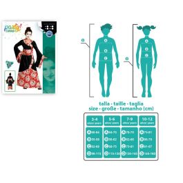 Disfraz Geisha Kimono Negro Niña Infantil 7-9 Años Disfraz Geisha Kimono Negro Niña Infantil 7-9 Años