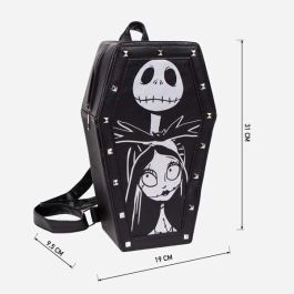 Cerdá Mochila Casual Modal Nightmare Before Christmas Negra 19x31x10.5 cm Niños +3 Años