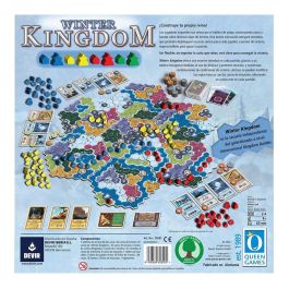 Devir Juego de Mesa Winter Kingdom - Estrategia para 2-4 Jugadores, Edad 8+ - Reimplementación de Kingdom Builder