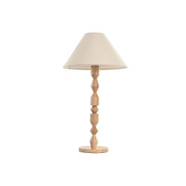 DKD Home Decor Lámpara de Sobremesa Urban Geométrica E27 50W Hevea Lino Marrón Crudo 40x72x40 cm (Pack 2 Unidades) Precio: 120.50000017. SKU: B17K3PXAWV